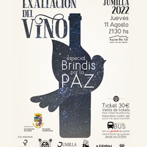 Cartel Exaltación del Vino 2022