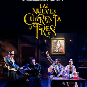Cartel las nueve y cuarenta y tres